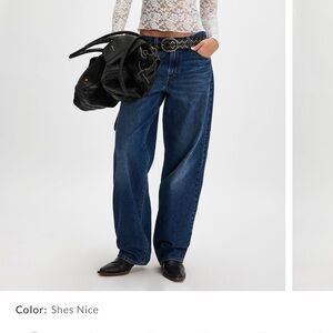 Levi's Dark Blue Flare Jeans